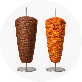 Ready Shawarma Cones