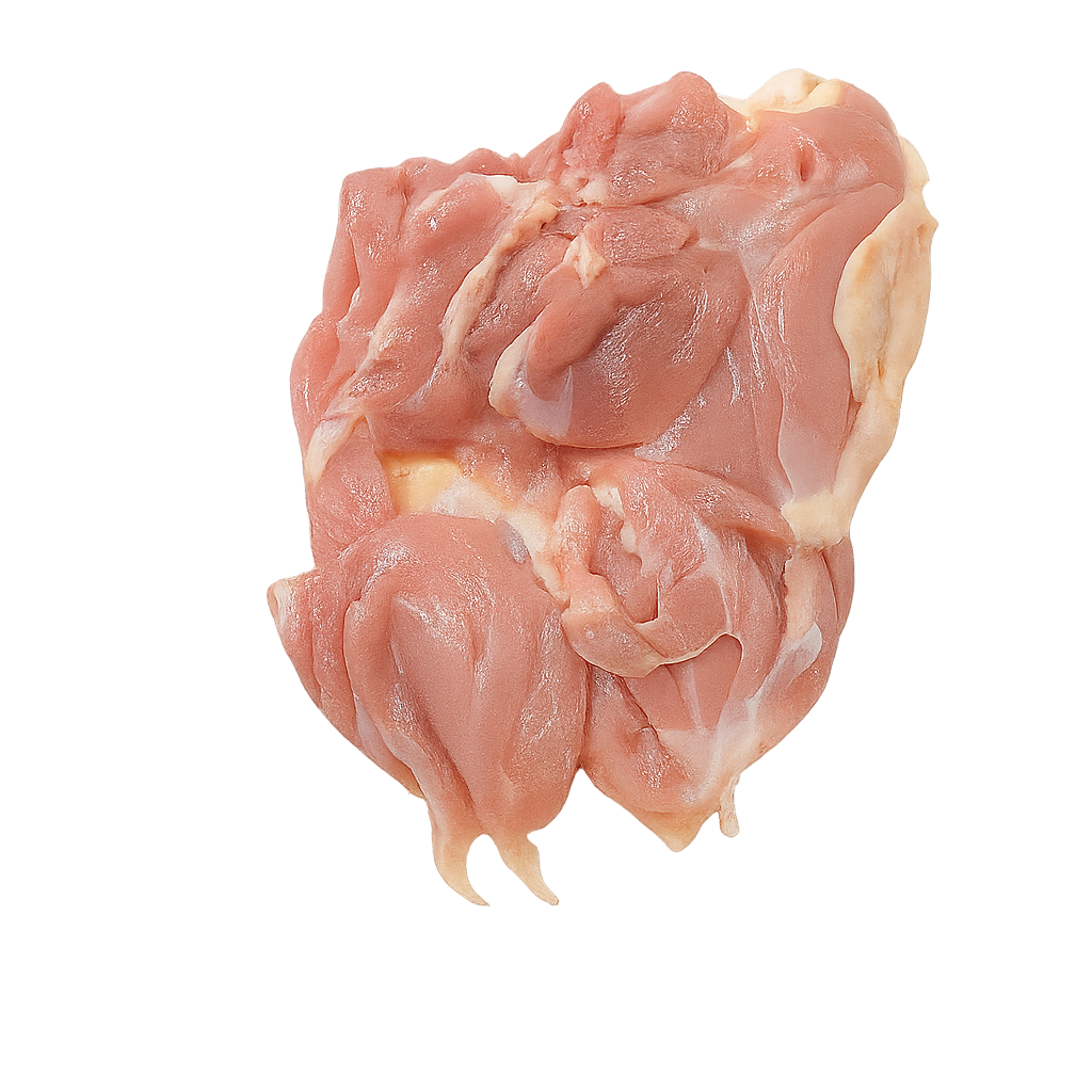 Dark Meat with Skin – Boneless Chicken
