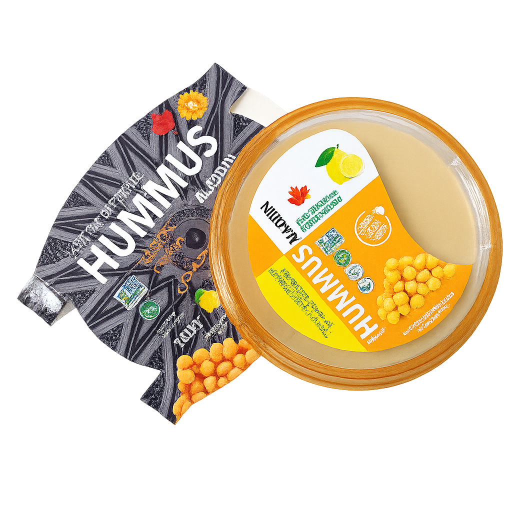 Hummus with Lemon Flavor – 300g × 12