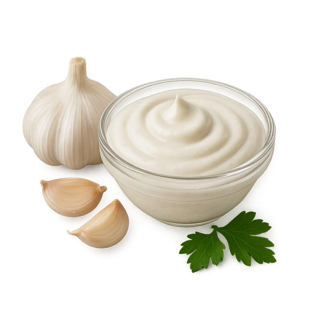 Aladdin Dips Garlic – 5 KG Pail