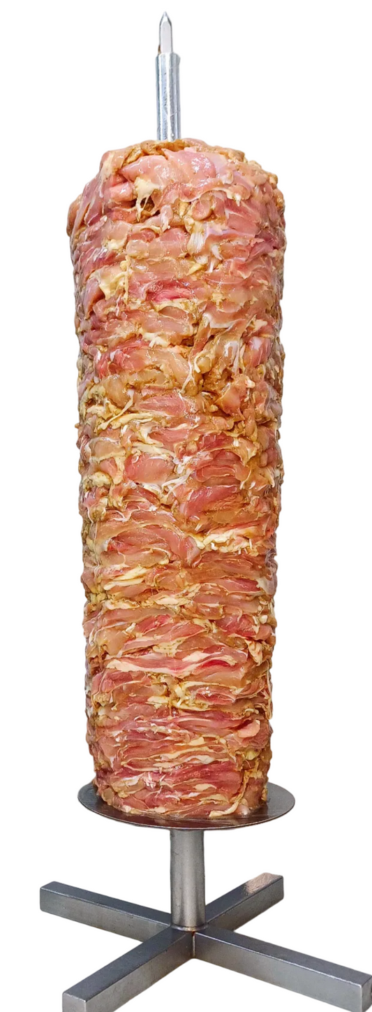 Ready Chicken Shawarma Cones ( 50% Dark Meat + 50% White Meat )