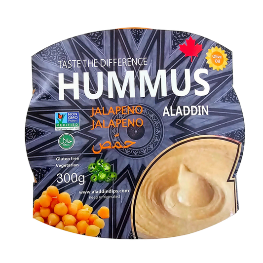 Hummus with Jalapeño – 300g × 12