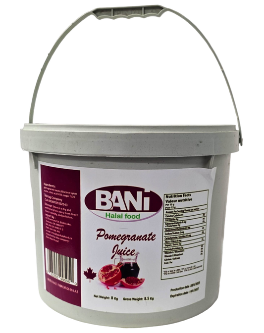 Pomegranate Molasses – 8 kg Pail
