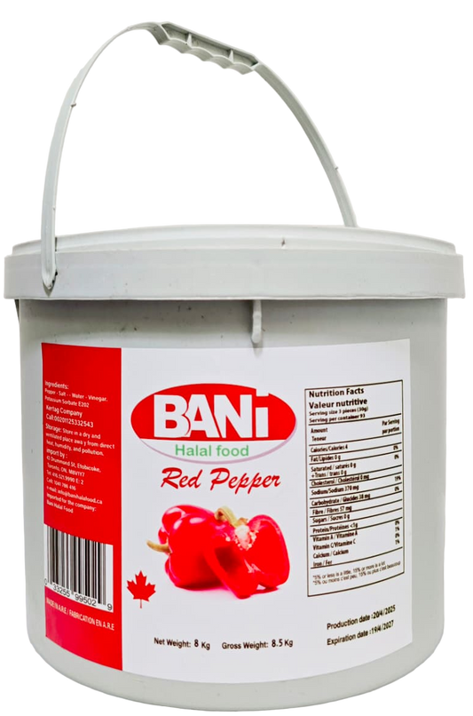 Red Pepper Paste – 8 kg Pail