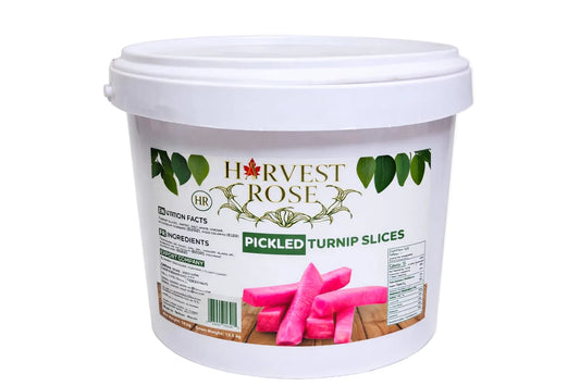 Turnip Pickles – HARVEST ROSE (18L / 10KG NET)