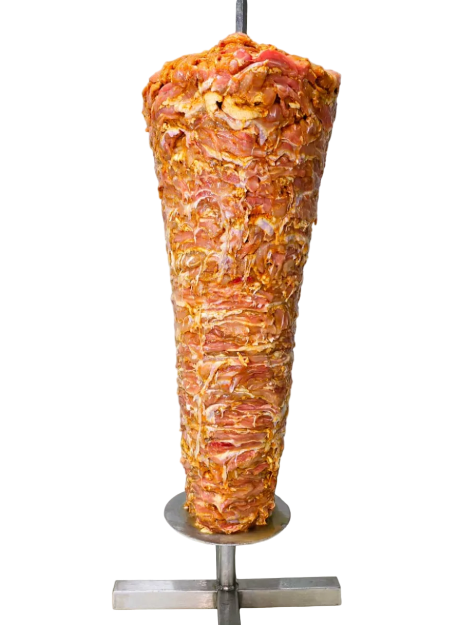 Ready Chicken Shawarma Cones ( Dark Meat without Skin )